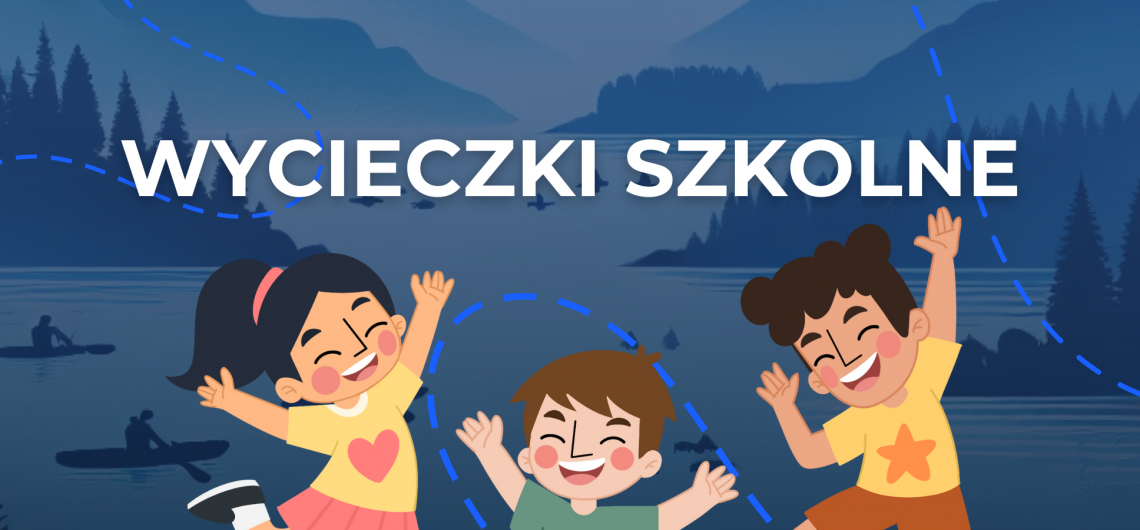 Baner wycieczek szkolnych